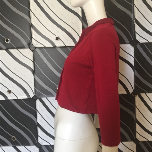 Burgundy Cardigan - Picture 5 of 10